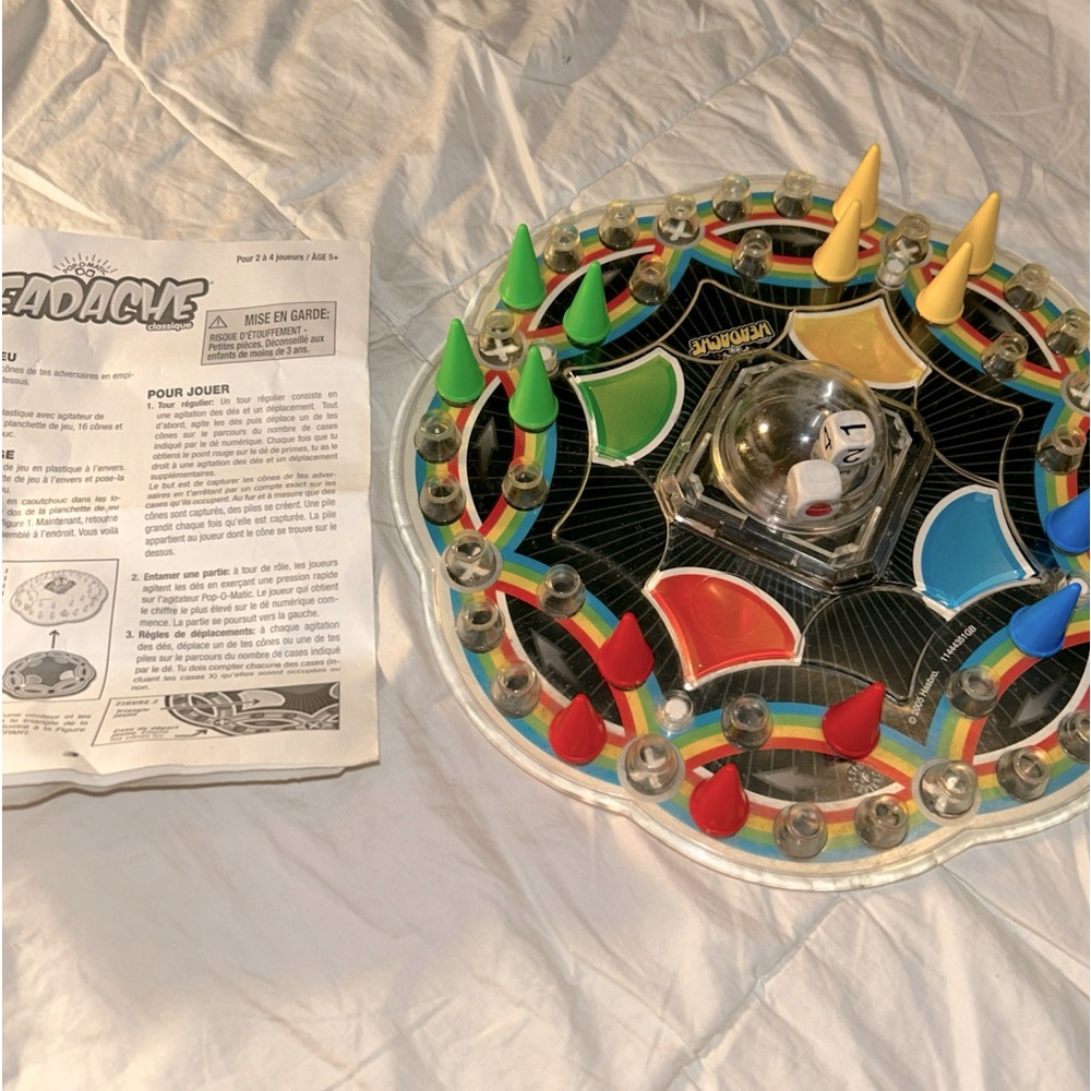 Game of Headache by Hasbro 2009 *No Box/Game Only*